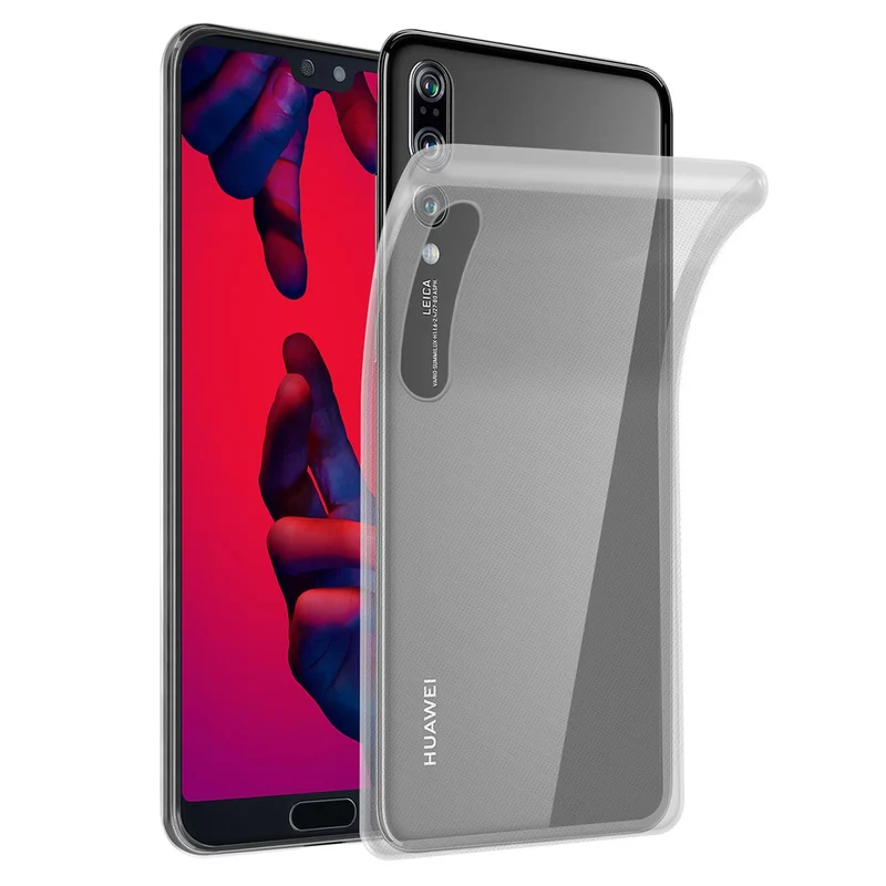 Cadorabo Hülle kompatibel mit Huawei P20 PRO / P20 PLUS Schutzhülle aus flexiblem TPU Silikon
