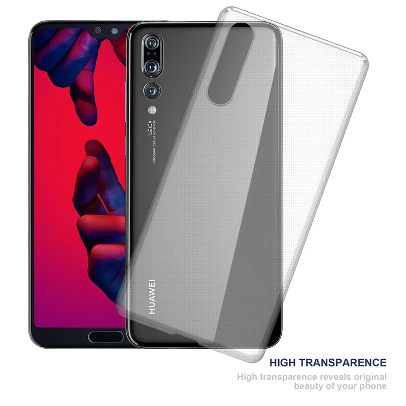 Cadorabo Hülle kompatibel mit Huawei P20 PRO / P20 PLUS Schutzhülle aus flexiblem TPU Silikon