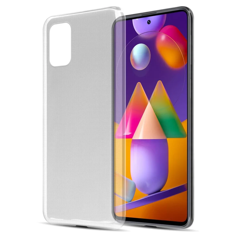Cadorabo Hülle kompatibel mit Samsung Galaxy M31s Schutzhülle aus flexiblem TPU Silikon