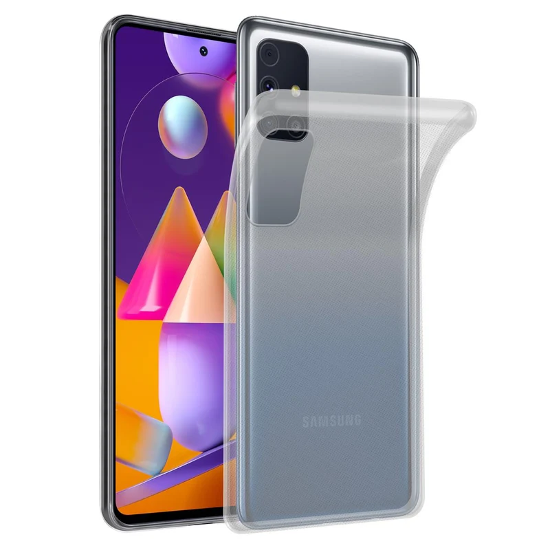 Cadorabo Hülle kompatibel mit Samsung Galaxy M31s Schutzhülle aus flexiblem TPU Silikon