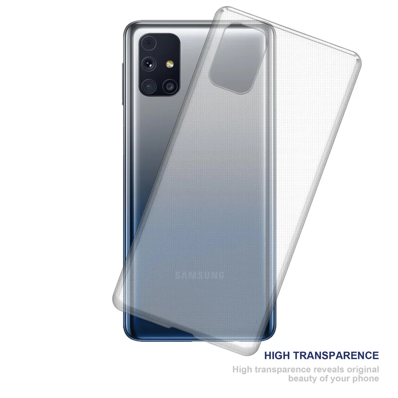 Cadorabo Hülle kompatibel mit Samsung Galaxy M31s Schutzhülle aus flexiblem TPU Silikon