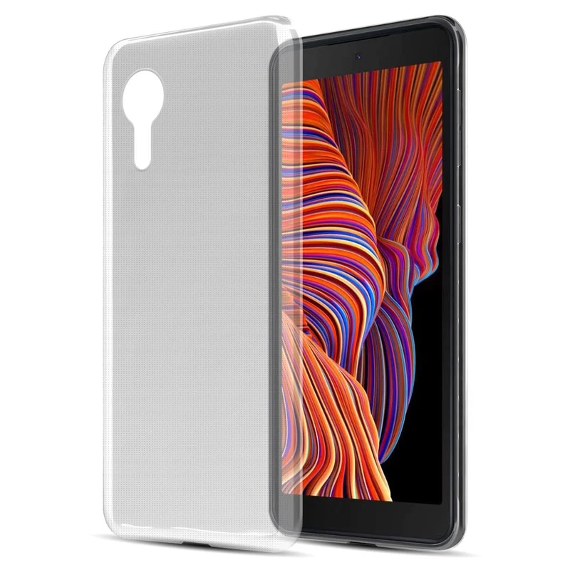 Cadorabo Hülle kompatibel mit Samsung Galaxy XCover 5 Schutzhülle aus flexiblem TPU Silikon