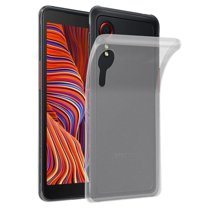 Cadorabo Hülle kompatibel mit Samsung Galaxy XCover 5 Schutzhülle aus flexiblem TPU Silikon
