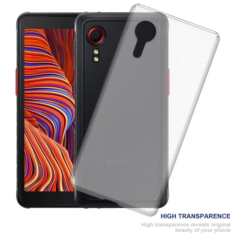 Cadorabo Hülle kompatibel mit Samsung Galaxy XCover 5 Schutzhülle aus flexiblem TPU Silikon