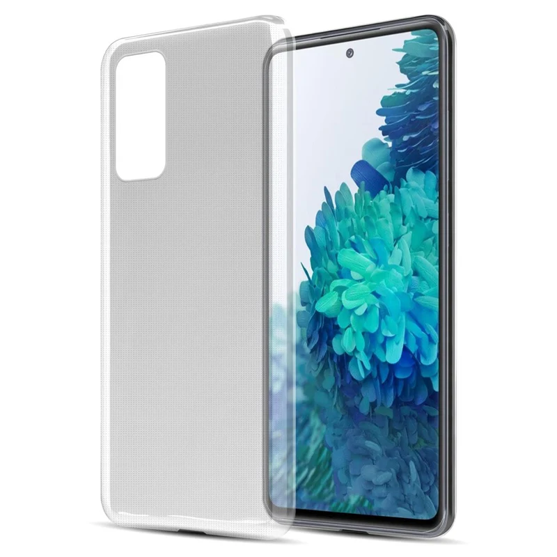 Cadorabo Hülle kompatibel mit Samsung Galaxy S20 FE Schutzhülle aus flexiblem TPU Silikon