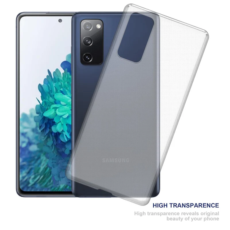 Cadorabo Hülle kompatibel mit Samsung Galaxy S20 FE Schutzhülle aus flexiblem TPU Silikon