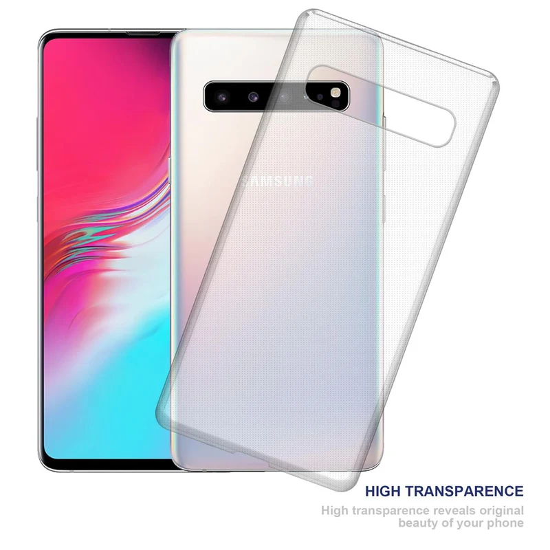 Cadorabo Hülle kompatibel mit Samsung Galaxy S10 5G Schutzhülle aus flexiblem TPU Silikon