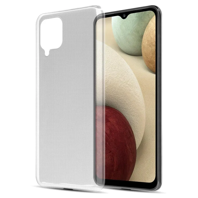 Cadorabo Hülle kompatibel mit Samsung Galaxy A12 / M12 Schutzhülle aus flexiblem TPU Silikon
