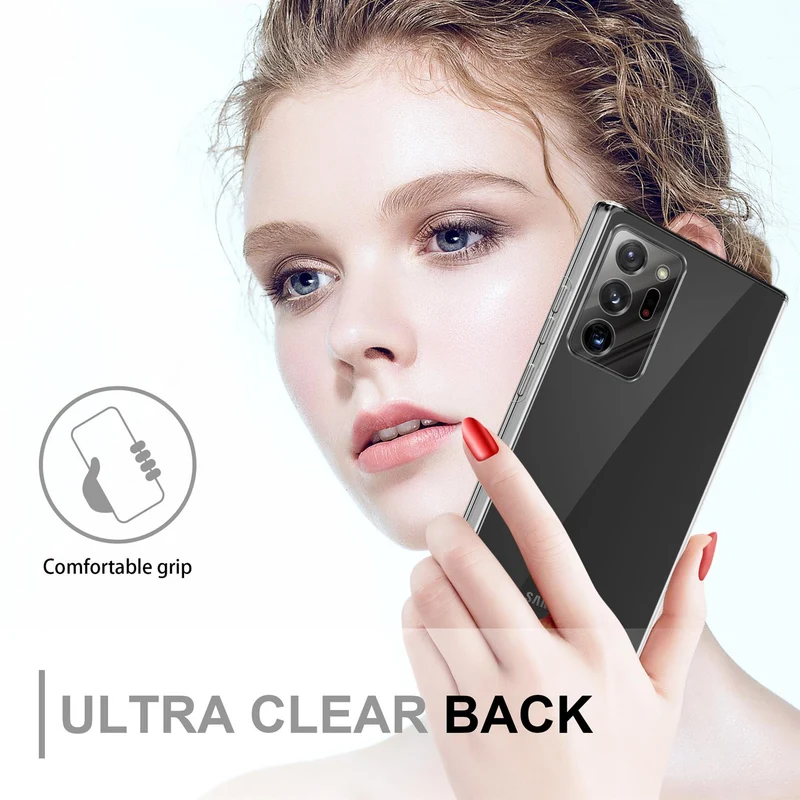 Cadorabo Hülle kompatibel mit Samsung Galaxy NOTE 20 ULTRA 360° Full Body Schutzhülle - Front- und Rückenschutz, Rundumschutz mit Displayschutz