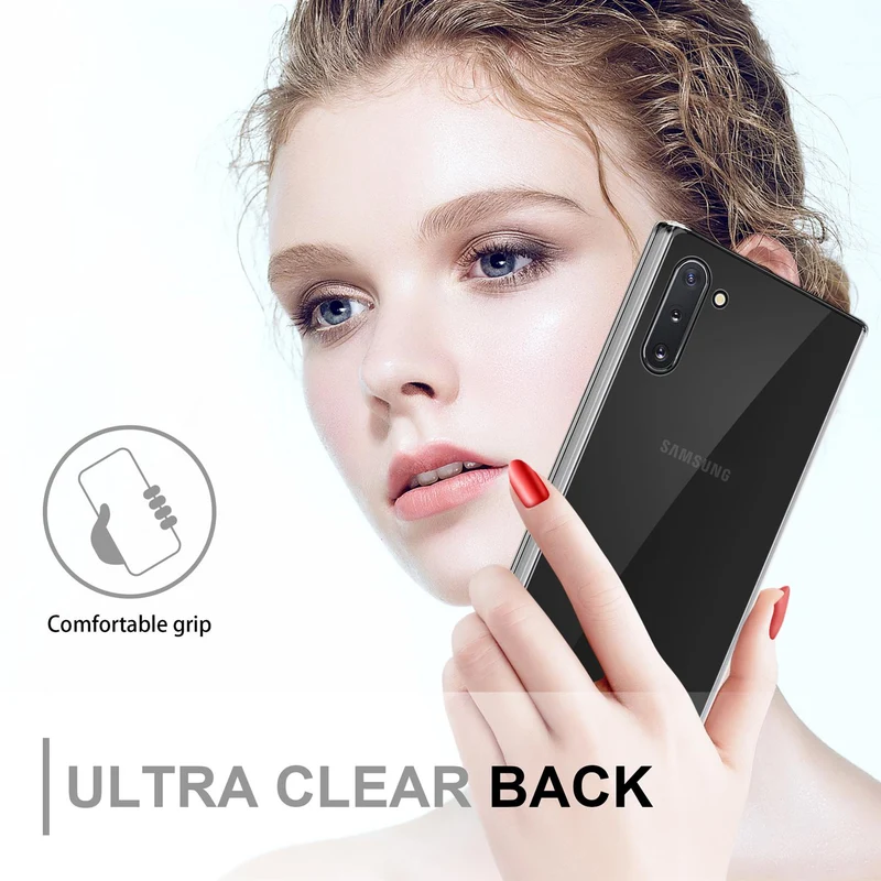 Cadorabo Hülle kompatibel mit Samsung Galaxy NOTE 10 360° Full Body Schutzhülle - Front- und Rückenschutz, Rundumschutz mit Displayschutz