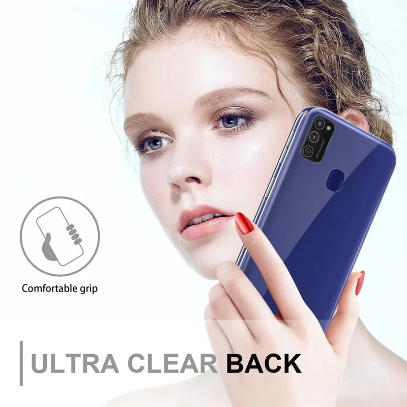 Cadorabo Hülle kompatibel mit Samsung Galaxy M21 / M30s 360° Full Body Schutzhülle - Front- und Rückenschutz, Rundumschutz mit Displayschutz