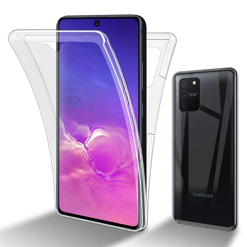 Cadorabo Hülle kompatibel mit Samsung Galaxy A91 / S10 LITE / M80s 360° Full Body Schutzhülle - Front- und Rückenschutz, Rundumschutz mit Displayschutz