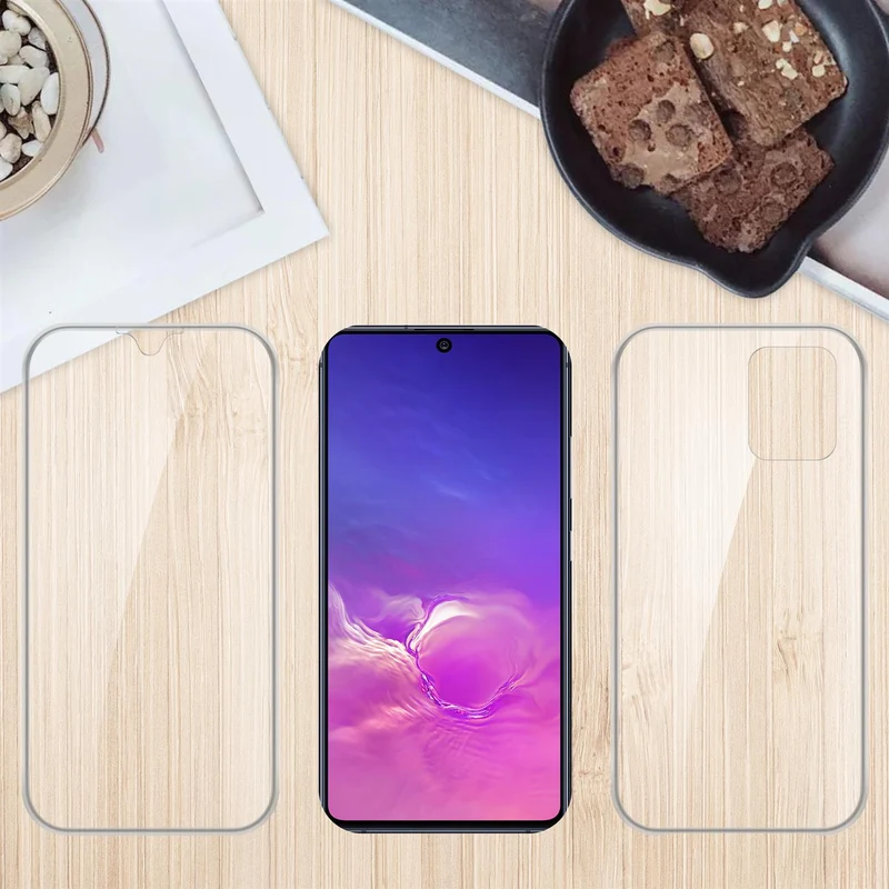 Cadorabo Hülle kompatibel mit Samsung Galaxy A91 / S10 LITE / M80s 360° Full Body Schutzhülle - Front- und Rückenschutz, Rundumschutz mit Displayschutz