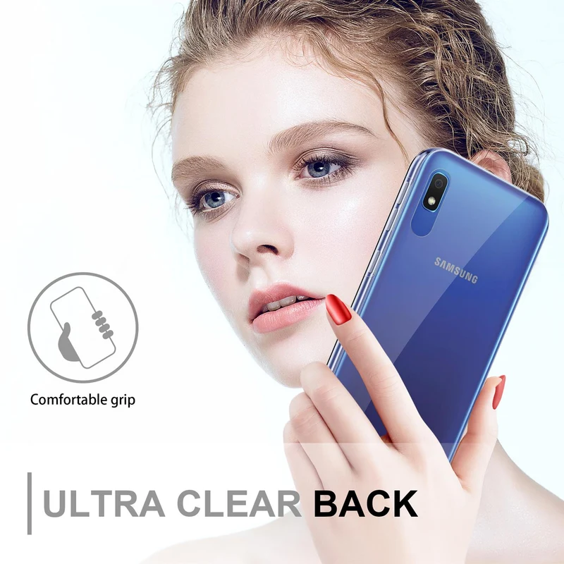 Cadorabo Hülle kompatibel mit Samsung Galaxy A10 / M10 360° Full Body Schutzhülle - Front- und Rückenschutz, Rundumschutz mit Displayschutz