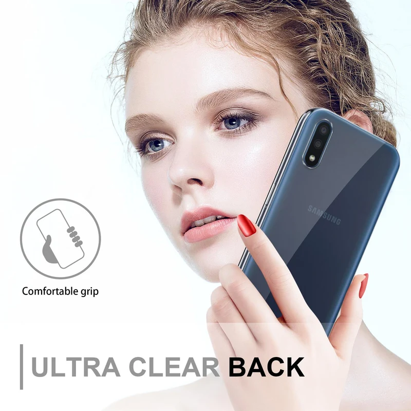 Cadorabo Hülle kompatibel mit Samsung Galaxy A01 360° Full Body Schutzhülle - Front- und Rückenschutz, Rundumschutz mit Displayschutz