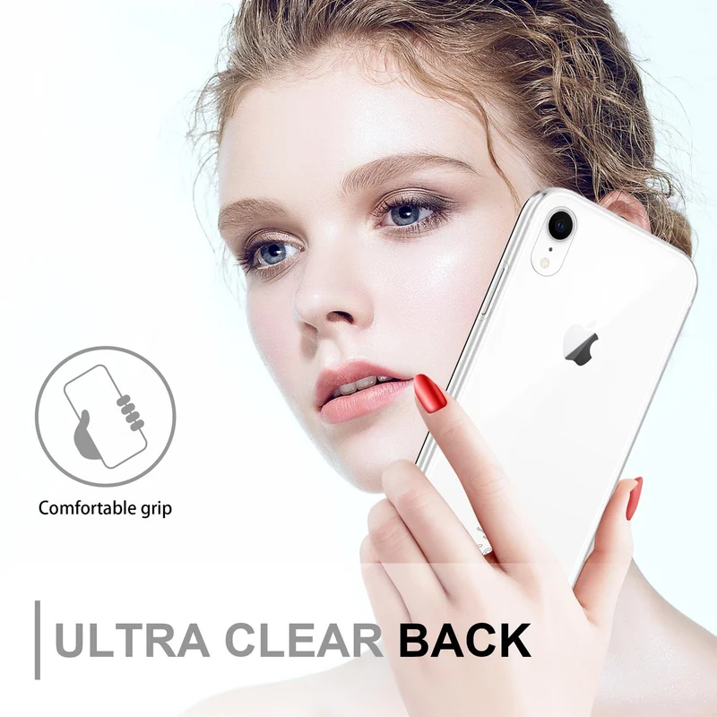 Cadorabo Hülle kompatibel mit Apple iPhone XR 360° Full Body Schutzhülle - Front- und Rückenschutz, Rundumschutz mit Displayschutz