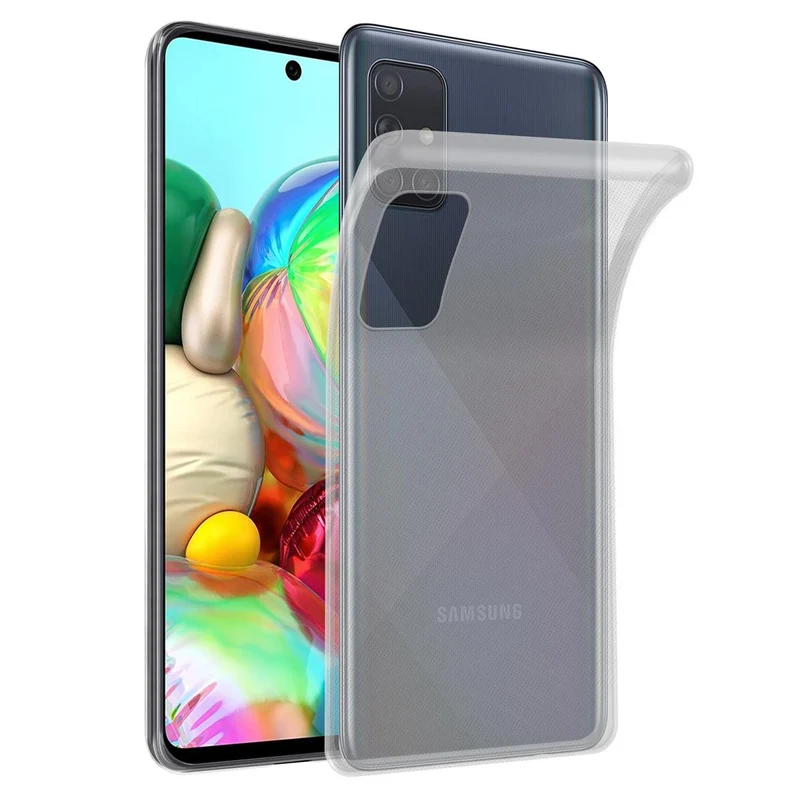 Cadorabo Hülle kompatibel mit Samsung Galaxy A72 4G / 5G Schutzhülle aus flexiblem TPU Silikon