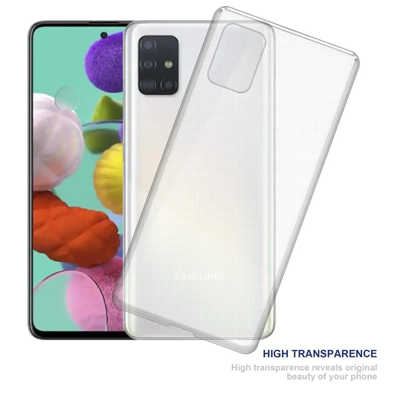 Cadorabo Hülle kompatibel mit Samsung Galaxy A52 (4G / 5G) / A52s Schutzhülle aus flexiblem TPU Silikon