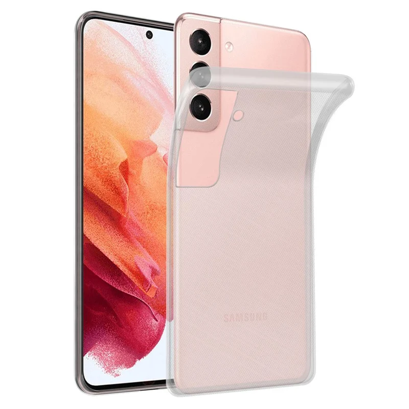 Cadorabo Hülle kompatibel mit Samsung Galaxy S21 PLUS Schutzhülle aus flexiblem TPU Silikon