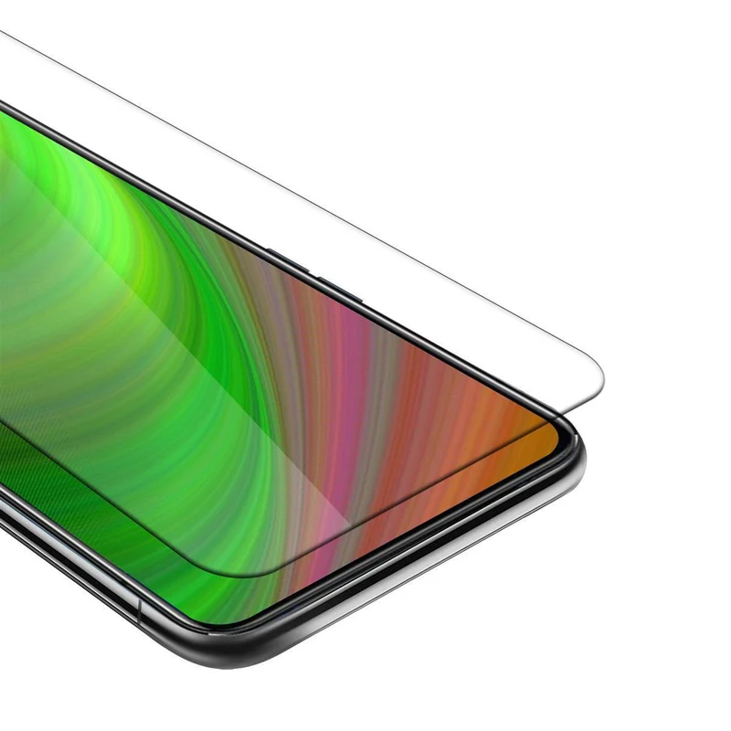 Cadorabo Panzer Folie kompatibel mit Oppo Reno2 - Schutzfolie Gehärtetes (Tempered) Display-Schutzglas in 9H Härte mit 3D Touch Kompatibilität