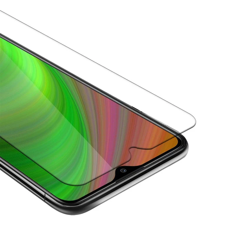Cadorabo Panzer Folie kompatibel mit Xiaomi RedMi 8A - Schutzfolie Gehärtetes (Tempered) Display-Schutzglas in 9H Härte mit 3D Touch Kompatibilität