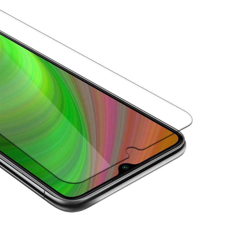 Cadorabo Panzer Folie kompatibel mit Xiaomi RedMi NOTE 8 - Schutzfolie Gehärtetes (Tempered) Display-Schutzglas in 9H Härte mit 3D Touch Kompatibilität