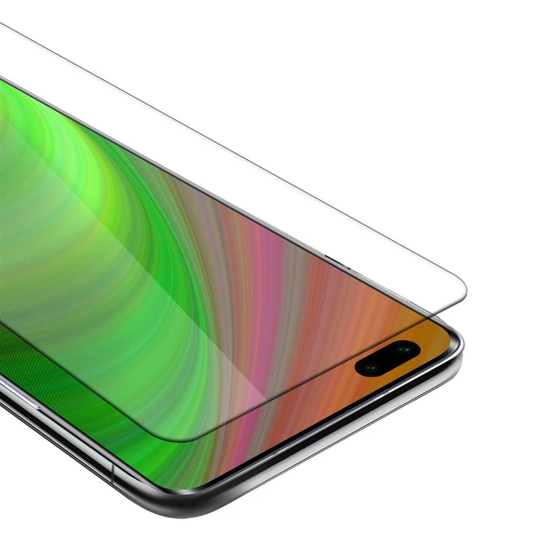 Cadorabo Panzer Folie kompatibel mit Honor 30S - Schutzfolie Gehärtetes (Tempered) Display-Schutzglas in 9H Härte mit 3D Touch Kompatibilität