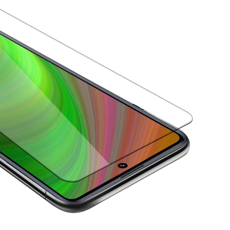Cadorabo Panzer Folie kompatibel mit Huawei P SMART 2021 - Schutzfolie Gehärtetes (Tempered) Display-Schutzglas in 9H Härte mit 3D Touch Kompatibilität