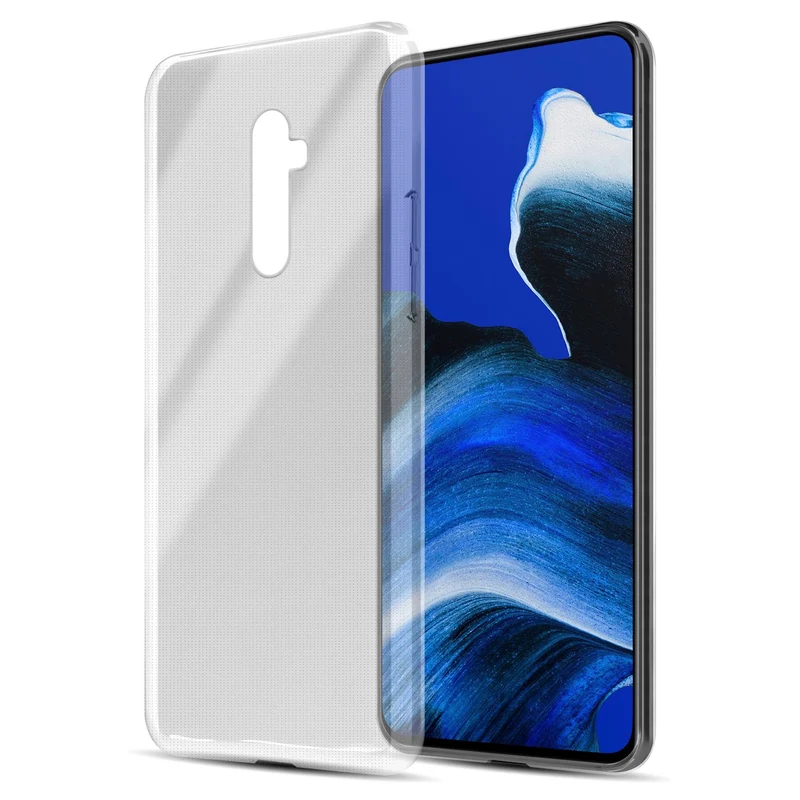 Cadorabo Hülle kompatibel mit Oppo Reno2 Z Schutzhülle aus flexiblem TPU Silikon