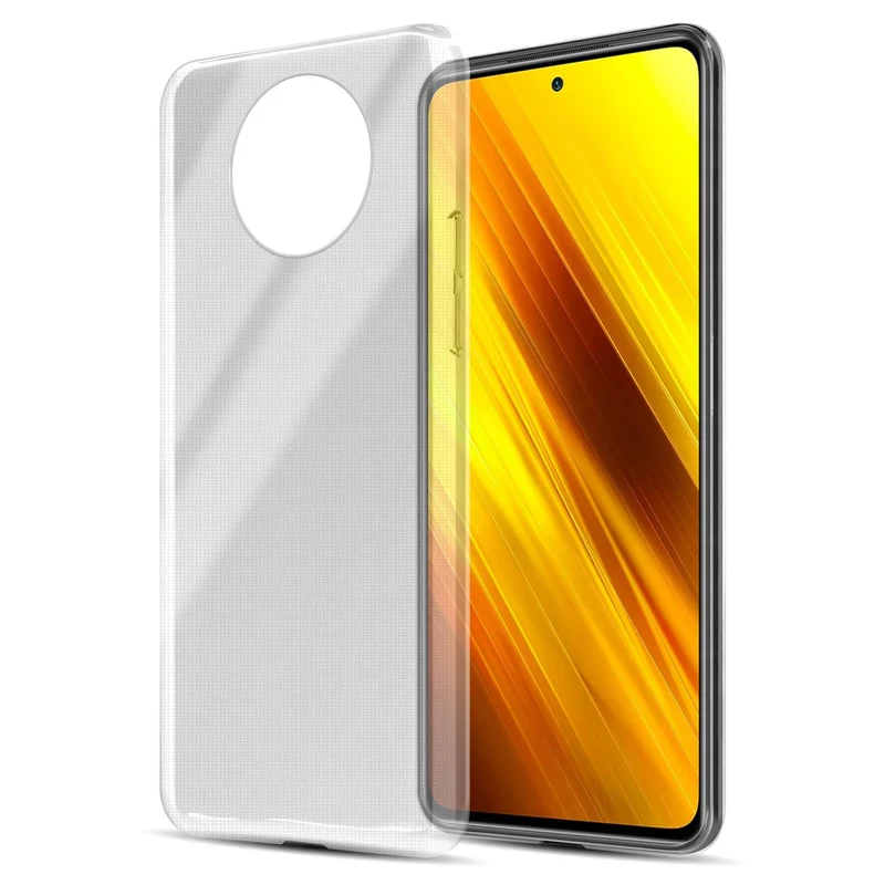 Cadorabo Hülle kompatibel mit Xiaomi POCO X3 NFC Schutzhülle aus flexiblem TPU Silikon