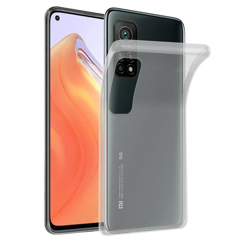 Cadorabo Hülle kompatibel mit Xiaomi Mi 10T / Mi 10T PRO Schutzhülle aus flexiblem TPU Silikon