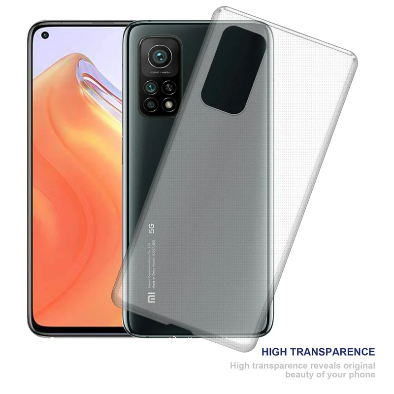 Cadorabo Hülle kompatibel mit Xiaomi Mi 10T / Mi 10T PRO Schutzhülle aus flexiblem TPU Silikon