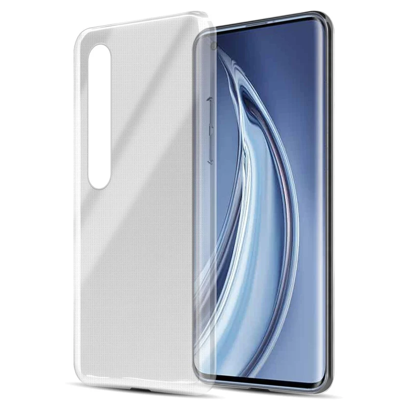 Cadorabo Hülle kompatibel mit Xiaomi Mi 10 / Mi 10 PRO Schutzhülle aus flexiblem TPU Silikon