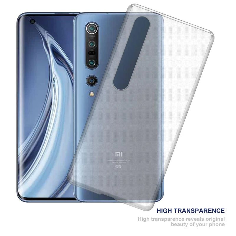 Cadorabo Hülle kompatibel mit Xiaomi Mi 10 / Mi 10 PRO Schutzhülle aus flexiblem TPU Silikon