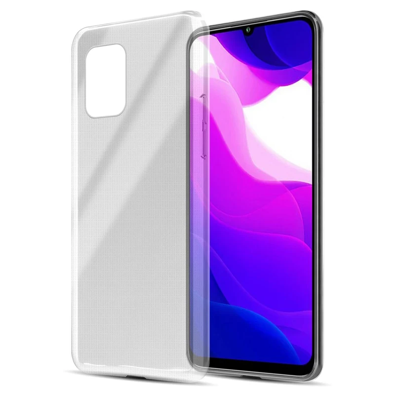 Cadorabo Hülle kompatibel mit Xiaomi Mi 10 LITE Schutzhülle aus flexiblem TPU Silikon