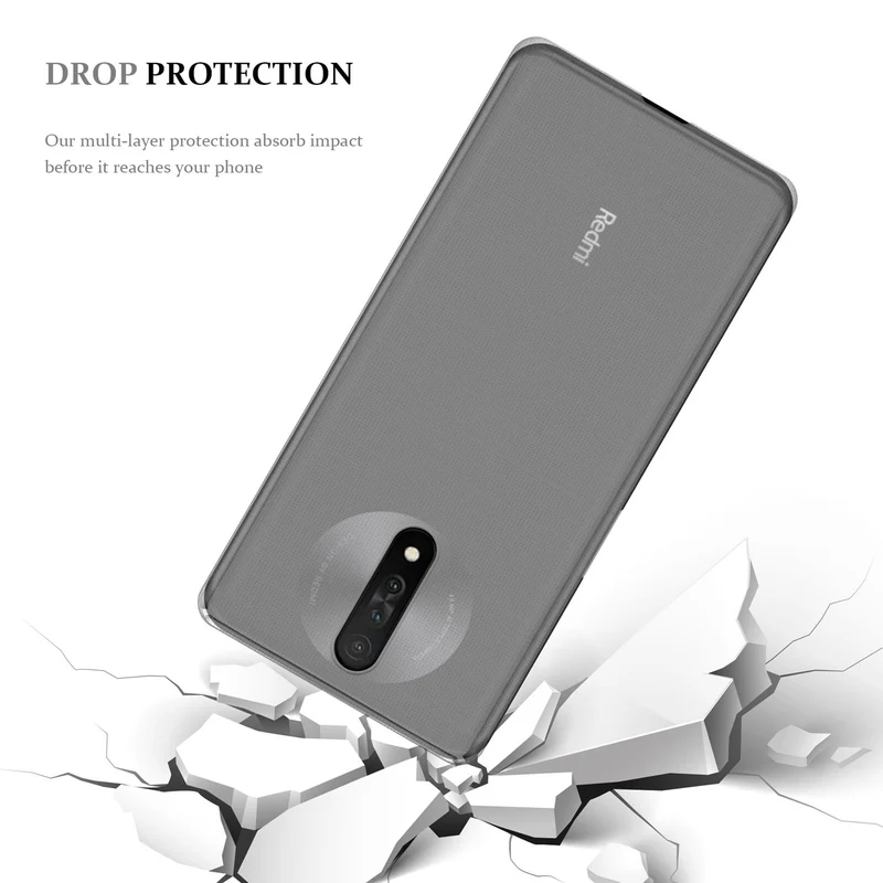 Cadorabo Hülle kompatibel mit Xiaomi RedMi K30 / K30i 5G Schutzhülle aus flexiblem TPU Silikon