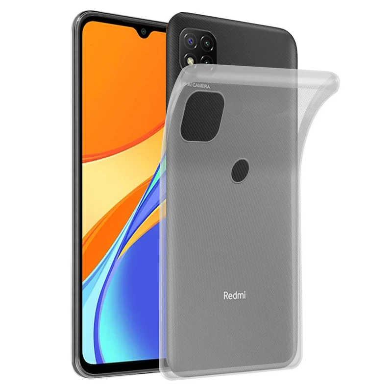 Cadorabo Hülle kompatibel mit Xiaomi RedMi 9C Schutzhülle aus flexiblem TPU Silikon