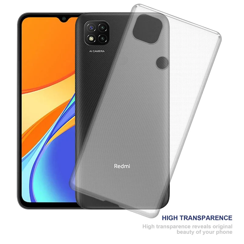 Cadorabo Hülle kompatibel mit Xiaomi RedMi 9C Schutzhülle aus flexiblem TPU Silikon