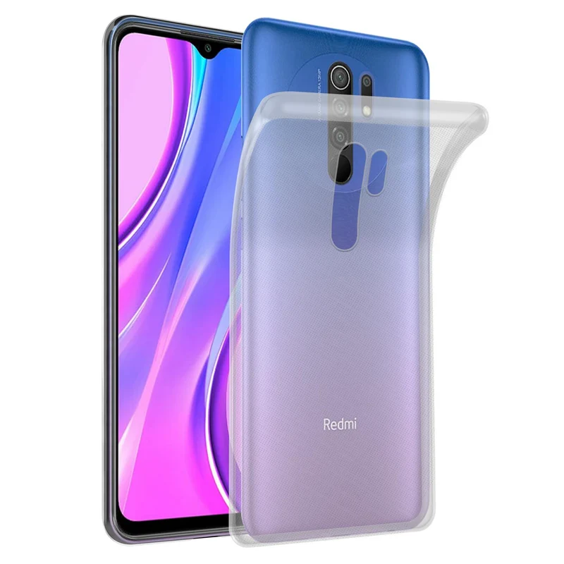 Cadorabo Hülle kompatibel mit Xiaomi RedMi 9 Schutzhülle aus flexiblem TPU Silikon