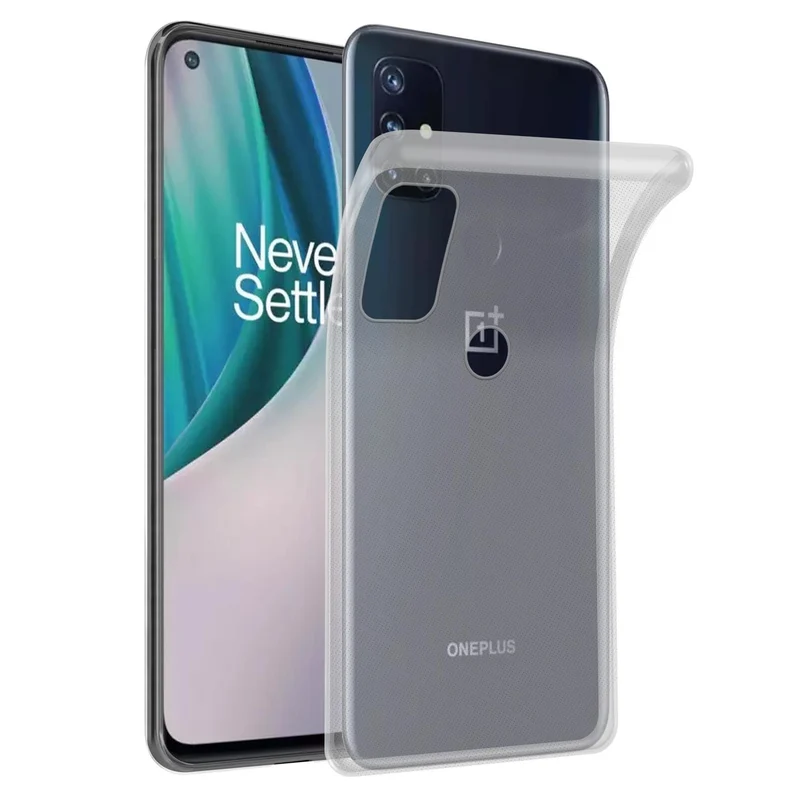 Cadorabo Hülle kompatibel mit OnePlus Nord N100 Schutzhülle aus flexiblem TPU Silikon