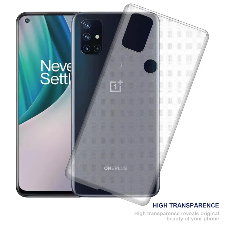 Cadorabo Hülle kompatibel mit OnePlus Nord N100 Schutzhülle aus flexiblem TPU Silikon