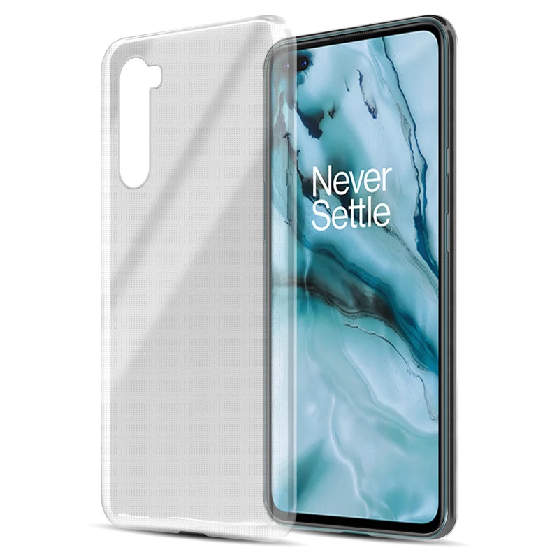 Cadorabo Hülle kompatibel mit OnePlus Nord Schutzhülle aus flexiblem TPU Silikon