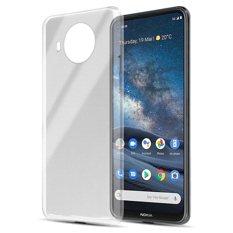 Cadorabo Hülle kompatibel mit Nokia 8,3 Schutzhülle aus flexiblem TPU Silikon