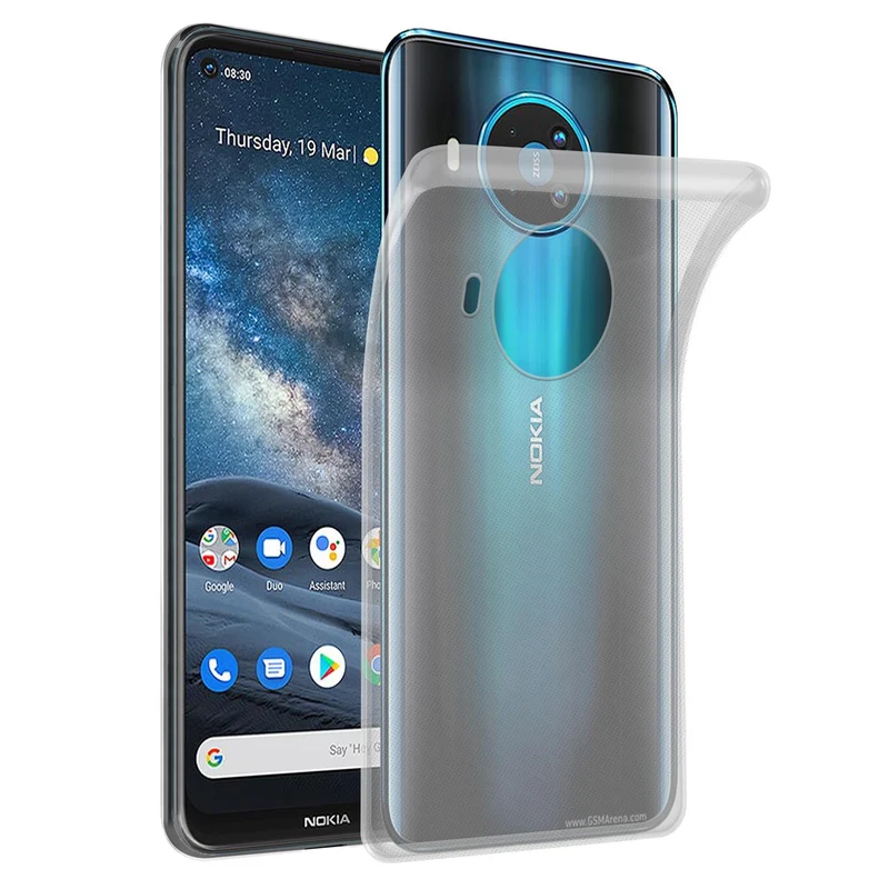 Cadorabo Hülle kompatibel mit Nokia 8,3 Schutzhülle aus flexiblem TPU Silikon