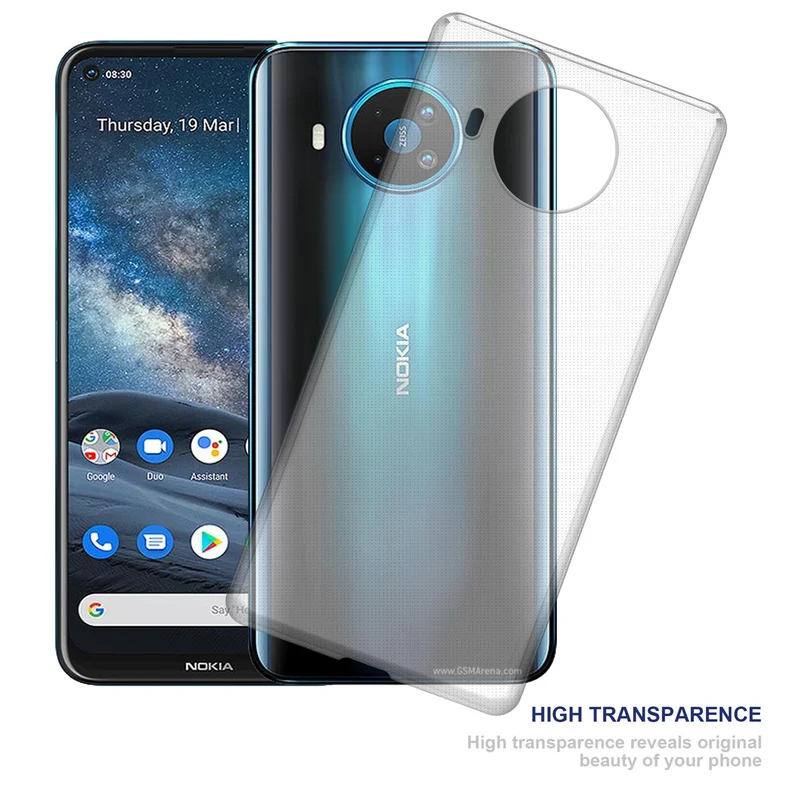 Cadorabo Hülle kompatibel mit Nokia 8,3 Schutzhülle aus flexiblem TPU Silikon