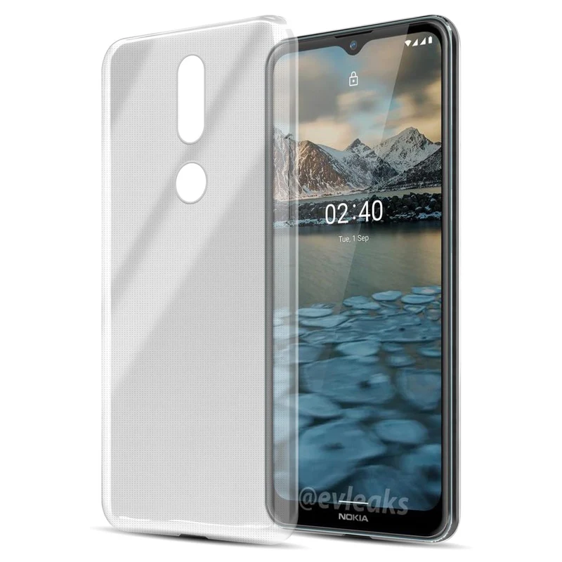Cadorabo Hülle kompatibel mit Nokia 2,4 Schutzhülle aus flexiblem TPU Silikon