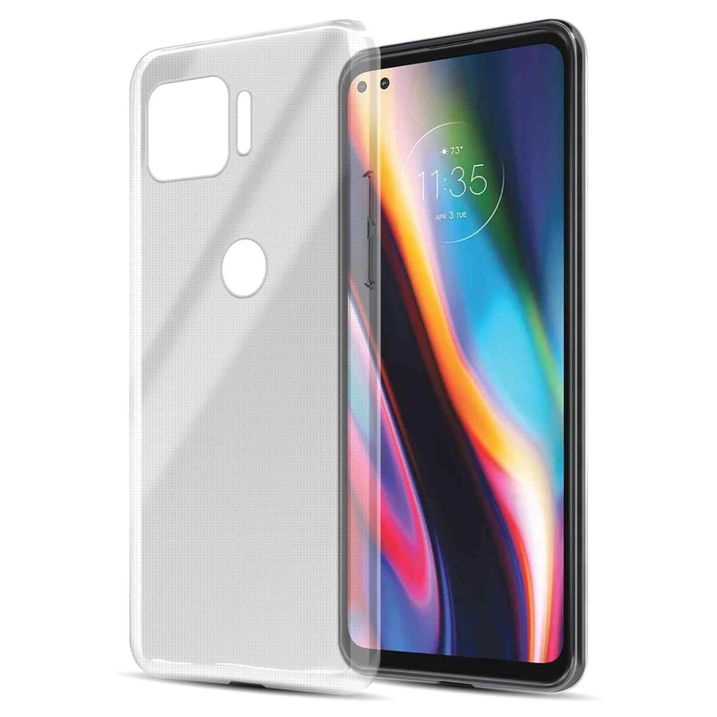 Cadorabo Hülle kompatibel mit Motorola MOTO G 5G PLUS Schutzhülle aus flexiblem TPU Silikon