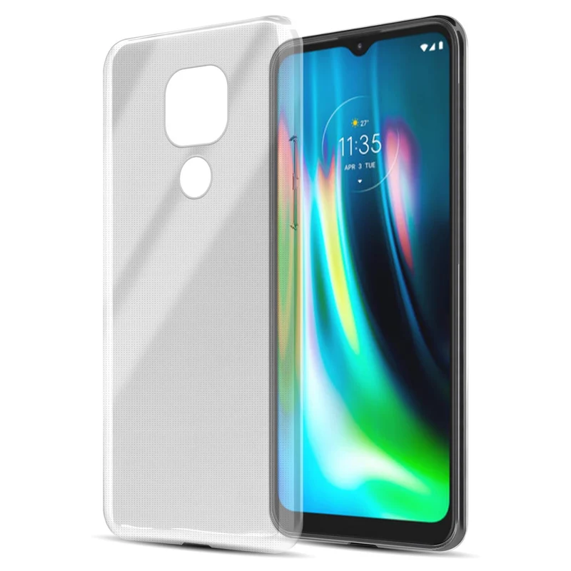 Cadorabo Hülle kompatibel mit Motorola MOTO G9 PLAY Schutzhülle aus flexiblem TPU Silikon