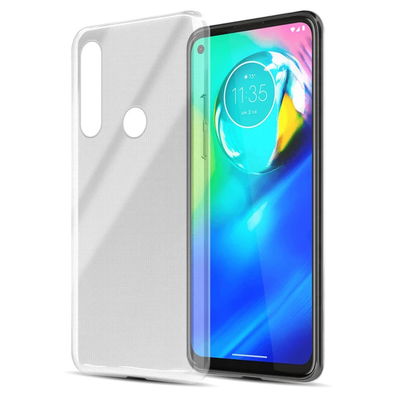 Cadorabo Hülle kompatibel mit Motorola MOTO G8 POWER LITE Schutzhülle aus flexiblem TPU Silikon
