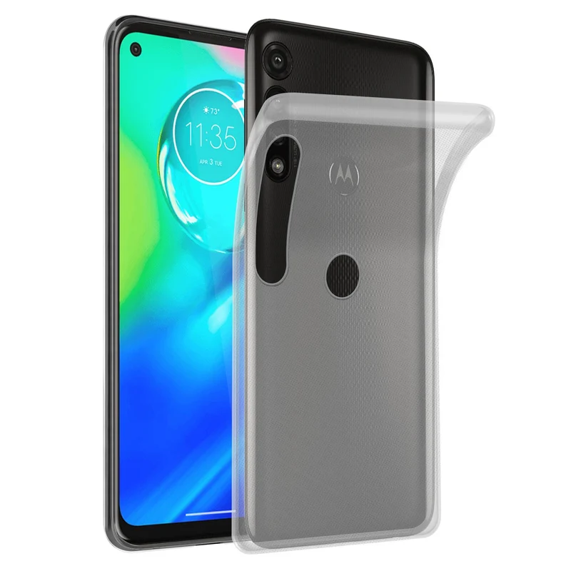 Cadorabo Hülle kompatibel mit Motorola MOTO G8 POWER LITE Schutzhülle aus flexiblem TPU Silikon